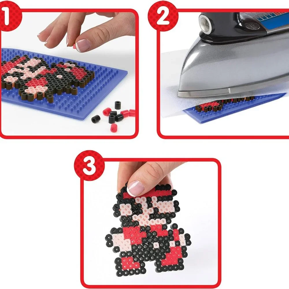 NEW Perler Fuse Craft Beads Bucket Activity Kit 5000 Bead Super Mario Brothers
